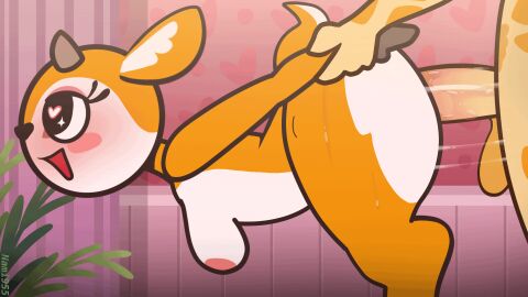 2025 2d_animation aggressive_retsuko aggretsuko animated antelope anthro arm_grab arm_pull ass balls big_ass big_butt big_penis black_nose bouncing_ass bouncing_breasts bouncing_butt bovid breasts digitigrade erection eye_roll eyeshadow faceless_anthro faceless_character faceless_male female female_penetrated from_behind_position fur gazelle genitals giraffe giraffid grey_horn heart_eyes heart_symbol hi_res horn huge_ass huge_butt inside interspecies looking_pleasured looking_up loop makeup male mammal nami955 nipples open_mouth orange_body orange_fur penetration penis pink_eyeshadow prison_guard_position red_nipples rinta sanrio sex short_horn short_playtime small_breasts small_horn smile sparkles sparkling_eyes thick_thighs thomson's_gazelle true_antelope tsunoda_(aggretsuko) vaginal vaginal_insertion vaginal_penetration vaginal_sex white_body white_fur yellow_balls yellow_body yellow_fur yellow_penis