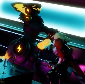 3d anthro ass avian balls big_balls big_knot big_penis black_body black_fur blender_(artwork) bodily_fluids clothing cum cum_in_mouth cum_inside digital_media_(artwork) dinosaur dragon dromaeosaurid duo erection fur genital_fluids genitals glowing glowing_cum glowing_genitalia glowing_penis hair humanoid_genitalia humanoid_penis hybrid knot latex latex_clothing machine male male/male male_penetrated male_penetrating male_penetrating_male muscular mythological_creature mythological_scalie mythology nipples nude open_mouth oral oral_penetration penetration penis powersurge_(artist) powersurge_(character) prehistoric_species protogen ram_(reptilligator) red_body reptile scales scalie sex tail theropod unusual_bodily_fluids unusual_cum unusual_genital_fluids