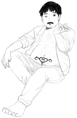 comedy_central male male_only mwah randy_marsh south_park succubus_tattoo unbuttoned unbuttoned_shirt