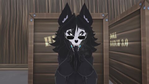big_breasts breasts cryptiacurves female fur furry glasses mal0 malo scp-1471 scp-1471-a_(da.nilkaz) scp_containment_breach scp_foundation solo vrchat vrchat_avatar wolf