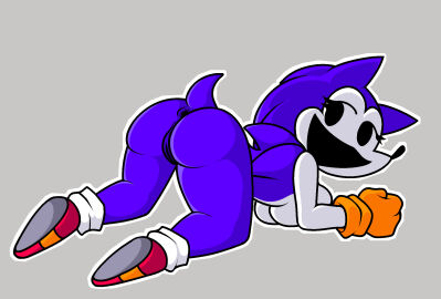 1girls anthro ass big_ass big_breasts big_butt breasts female female_anthro female_only gloves hedgehog hedgehog_girl looking_at_viewer looking_back needlemouse_(character) needlemouse_(series) orange_gloves sarah_henderson_(needlemouse) shoes smile smiling smiling_at_viewer