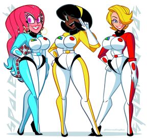 3girls alien alien_girl alien_humanoid alison_rose ass atomickingboo big_ass big_breasts big_thighs breasts bust busty chest curvaceous curvy curvy_figure dark-skinned_female dark_skin digital_media_(artwork) female hips hourglass_figure huge_ass huge_breasts huge_thighs humanoid large_ass large_breasts large_thighs legs light-skinned_female light_skin mature mature_female mindi_tygerson oc ocs original original_character original_characters shiki_(the_space_angels) slim_waist text the_space_angels thick thick_hips thick_legs thick_thighs thighs voluptuous waist wide_hips wide_thighs