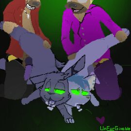 after_oral after_sex anal anal_sex animated anthro ass balls bodily_fluids branded cruel_serenade cum cum_in_mouth cum_inside defeat_sex defeated digital_media_(artwork) friedxgold genital_fluids genitals hand_holding hyena hypnosis khazeem_(cruel_serenade) lagomorph leporid male male/male male_only mammal mezz_(cruel_serenade) mind_break mind_control mouse murid murine penetration penile penile_penetration penis penis_in_ass pixel_(artwork) pixel_animation rabbit rodent scratch_(cruel_serenade) sex size_difference smaller_male submissive submissive_male substance_intoxication unfurgivable