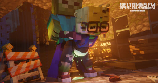 1boy 1girls 3d backpack beltomnsfw black_eyes black_glasses blender broken_building brown_hair cum cum_drip cum_in_pussy cum_inside cum_on_body cumflated_belly cumflation detailed_background elli_(beltomnsfw) erect_penis female from_behind from_behind_position glasses green_hair green_skin holding_hands jpeg looking_at_another looking_at_partner male mine-imator minecraft partially_clothed penis pussy ripped_clothing ripped_pants scared self_upload sex spread_legs square_head standing standing_sex straight suprised suprised_look tagme transformation vagina vaginal_insertion vaginal_penetration vaginal_sex zombie zombie_apocalypse zombie_girl zombification