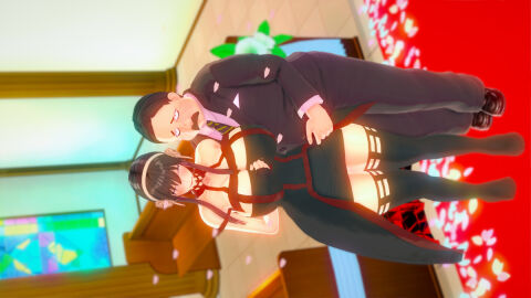 1boy 1girls age_difference alternate_breast_size big_breasts blackmail breasts crying dress female human male murdoch_swan spy_x_family thorn_princess ugly_bastard yor_briar yor_forger