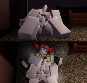 2boys 3d ass bed carpet gay gay_sex genitals hand_on_penis hands_on_body helmet horns male on_ground penis penis_in_ass phighting red_shirt roblox roblox_game roblox_studio robloxian self_upload sex shoulder_pads shuriken_(phighting) skateboard_(phighting) spank_marks tagme tagme_(artist)