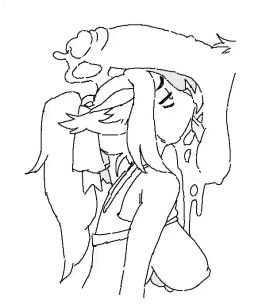 animated anthro balls balls_lick balls_worship bodily_fluids bouncing_breasts breasts canid canine chizu_(rinnyrawr) clothed clothing clothing_lift cum cum_dripping_from_penis cum_on_face cum_on_hair cum_on_head cum_on_penis duo female fox genital_fluids genitals hair licking male male/female mammal monochrome nipples oral penis ponytail sex shirt shirt_lift smekbo tongue topwear tsudamaku