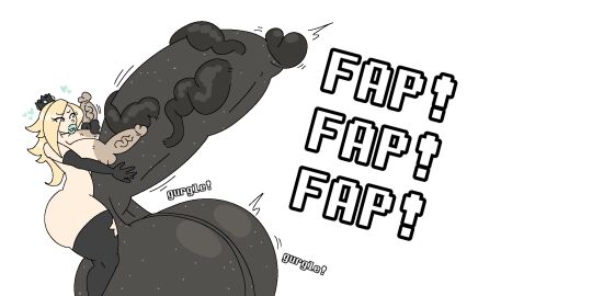 1futa arm_gloves ass balls big_breasts bimbo bimbo_lips black_penis blonde_hair breasticles breasts dark_penis darkened_genitalia fapping fat_balls fat_cock futanari gloved_handjob gloves huge_balls huge_cock hyper_balls hyper_genitalia hyper_penis intersex light-skinned_futa light_skin mario_(series) masturbation milkbuni multi_balls multi_genitalia multi_penis penis penis_bigger_than_body penis_bigger_than_head penis_bigger_than_torso penis_nipples princess_rosalina solo thick_ass thick_thighs thighhighs triphallia veiny_penis