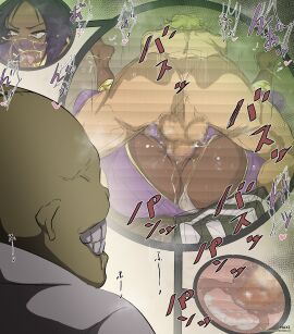 1girls 2boys ahe_gao alternate_costume anklet arabian_clothes barefoot being_watched belly_dancer belly_dancer_outfit big_breasts bikini bikini_aside bikini_bottom bikini_bottom_aside bikini_bottom_only bleach bleach:_the_thousand-year_blood_war blonde_hair breasts caught caught_in_the_act censored climax close-up clothed_female_nude_male clothed_sex colored_skin cum cum_in_pussy cum_in_uterus cum_inside cumshot dark-skinned_female dark_skin eyes_rolling_back feet female fucked_senseless fucked_silly genie genie_girl green_skin harem_outfit hat hat_removed height_difference hiyosu_(bleach) huge_breasts internal internal_cumshot internal_view interracial interracial_sex kisuke_urahara legs_up light-skinned_male light_skin lying_down lying_on_back male mating_press maxi missionary missionary_position mosaic_censoring poundingd pussy shihouin_yoruichi squatting vaginal_penetration vaginal_sex veil voluptuous voluptuous_female voyeur voyeurism watching watching_from_afar x-ray