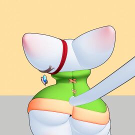 3d 3d_animation adorable alien ambiguous_gender animated big_ass big_butt big_ears big_hips big_thighs blue_eyes blush bottom_heavy cute facesitting fozuna hips_wider_than_shoulders huge_ass huge_butt huge_hips huge_thighs hyper_hips keyhat_tk10 long_tail looking_at_viewer no_sound original pov shorter_than_30_seconds shortstack tagme tiril_(keyhat_tk10) video voluptuous white_body white_skin wide_hips wide_thighs