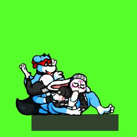 69 animated big_penis furry gay handjob joe_(oh_so_hero!) male masturbation oh_so_hero! penis rimjob rimming yaoi