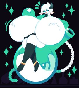 big_breasts breasts cleavage dewbber female furry huge_breasts hyper_breasts tagme thick_thighs wide_hips