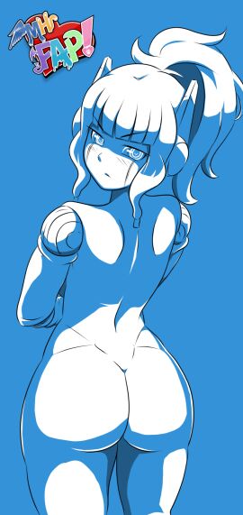android android_girl ass ass_out breasts breasts_out female futura_(mhfap!) mhfap! nude nude_female robot robot_girl robot_humanoid white_body