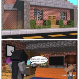 2girls 3d aphmau_(youtuber) blocky_body character_request licking_pussy minecraft no_sound sex slideshow tag83 tagme video youtube yuri