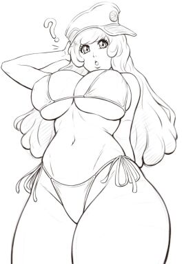 big_breasts bikini bleach bleach:_the_thousand-year_blood_war breasts female meninas_mcallon mistowing solo_female tagme thick_thighs