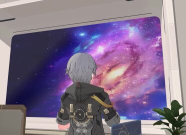 caelus_(honkai:_star_rail) cyrene_(honkai:_star_rail) honkai:_star_rail tagme video yuluer