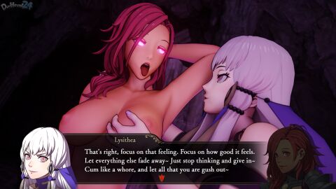 3d 3girls corruption female female_only femdom femsub fff_threesome indoors magic mind_control multiple_girls slave threesome yuri