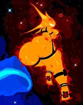 1girls anger_vein animated annoyed arms_crossed arms_crossed_under_breasts ass b42_(toilet_man) basilica-42 big_ass breasts bubble_ass bubble_butt celestial_being dyson_sphere fat_ass female female_only gajinka gijinka heli_(toilet_man) helios1-gamma huge_ass jiggle jiggling_ass large_ass offscreen_character original pixel_animation pixel_art pupilless_eyes space star thick_ass thick_thighs toilet_man wide_hips