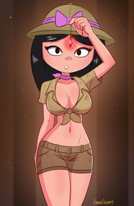 black_hair crystal cubedcoconut disney disney_channel disney_xd female female_only femsub hypnosis isabella_garcia-shapiro mind_control phineas_and_ferb solo tagme