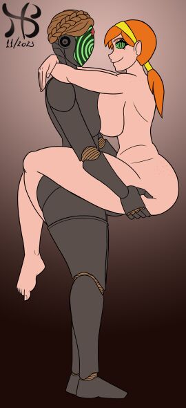 april_o'neil april_o'neil_(tmnt_2012) atomic_heart boob_press breast_press breasts carrying carrying_partner crossover female futa_on_female futanari hiastobasement_(artist) hypnosis hypnotic_eyes hypnotized intersex naked nickelodeon nude robot_girl smiling swirly_eyes teenage_mutant_ninja_turtles teenage_mutant_ninja_turtles_(2012) the_twins_(atomic_heart) tmnt tmnt_2012