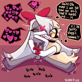 1futa 1girls 2_toes 3_toes about_to_cum angel arms_around_head arms_around_partner balls blightstar blissful blonde_hair blush blushing breasts breasts_against_back charlie_morningstar_(hazbin_hotel) clawed_feet clawed_toes claws couple covered_mouth demon demon_girl eyebrows_visible_through_hair eyelashes_visible_through_hair eyes_rolling_back fanart female femdom foot_fetish footjob from_behind front_view futanari futasub grey_body half-closed_eyes hazbin_hotel hoof_fetish hoofjob_(hindlimbs) hugged_from_behind hugging hugging_from_behind hugging_head imminent_orgasm intersex legs legs_apart legs_spread long_hair looking_at_genitalia looking_at_partner looking_at_partner's_penis looking_at_penis looking_pleasured nervous nude nude_female nude_futa onomatopoeia partners penis precum precum_bubble red_cheeks red_eyes ribbon royalty rubbing scrotum sfx sitting sitting_on_ground small_breasts sound_effects spoken_exclamation_mark spoken_heart spoken_question_mark spread_legs squinting sweat sweating tagme thought_bubble twitching unusual_anatomy unusual_eyes vaggie_(hazbin_hotel) vivienne_medrano vivziepop white_body white_hair wholesome wide_eyed yellow_sclera yuri