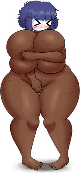 1girls ashamed ass big_breasts big_hips big_thighs big_tits big_titties blue_hair blush blush_lines blushing blushing_female breasts breasts_bigger_than_head breasts_bigger_than_torso breasts_squeezed_together busty child_bearing_hips closed_eyes covered_nipples covered_pussy covering_breasts covering_crotch covering_nipples covering_pussy curvaceous curvaceous_body curvaceous_female curvaceous_figure curvaceous_hips curvaceous_thighs curvy curvy_body curvy_female curvy_figure curvy_hips curvy_thighs dark-skinned_female dark_skin duomi_(kalmoire) embarrassed enormous_breasts enormous_thighs enormous_tits eyes_closed female female_focus female_only freckles freckles_on_ass freckles_on_butt freckles_on_thighs front_view full_body fully_nude gigantic_breasts gigantic_tits hips hips_wider_than_shoulders huge_breasts huge_hips huge_thighs huge_tits humongous_breasts hyper_breasts jester_girl large_breasts large_hips large_thighs large_tits mario_(series) mask masked masked_female massive_breasts massive_thighs massive_tits meaty_thighs naked naked_female nintendo nude nude_female pamvllo plump_breasts plump_thighs pussy short_hair shy shy_gal skull_crushing_thighs smooth_skin solo solo_female solo_focus thick_ass thick_hips thick_thighs thighs thunder_thighs twitter_user_oc venus_body voluptuous voluptuous_female white_background wide_hipped_female wide_hips wide_thighs
