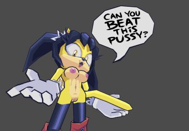 2020 2024 3d anthro big_breasts biped black_clothing black_hair black_legwear black_thigh_highs boots breasts clothing digital_media domestic_cat english_text felid feline felis female footwear fur genitals gloves grey_background hair handwear honey_the_cat hotred is_(artist) legwear looking_at_viewer low_poly mammal navel nipples pussy red_boots red_clothing red_footwear sega simple_background solo sonic_(series) sonic_the_fighters tail text thigh_highs twintails yellow_body yellow_eyes yellow_fur