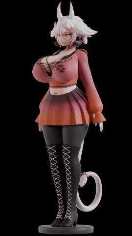 animated big_ass big_breasts breasts bubble_butt cleavage dividebyzero female furry huge_ass huge_breasts tagme thick_thighs video wide_hips