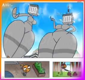 2girls agonywelds angelsagony anthro ass breasts building buildings controversial controversy deki female femdom history male monster_girl never_forget offensive public_domain smaller_male taller_female tenna_(angelsagony) thick_ass thick_thighs thighs twin_towers wide_hips worldtradesisters