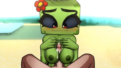 1girls 2d 3d 3d_(artwork) 3d_background 3d_fluid_sim 4_legs bedroom_eyes big_eyes bra cleavage clothed clothing corset creeper creeper_(minecraft) creeper_girl_(hornycraft) curvy curvy_figure cute cute_expression cute_eyes cute_face digital_media feet_out_of_frame female female_anthro female_focus female_on_top female_only gloves green_body green_clothing green_hair green_nipples green_scales green_skin heart heart-shaped_pupils heart_eyes heart_symbol hearts_around_head horny horny_expression horny_face horny_female hornycraftgame minecraft minecraft_background minecraft_mob mineral_fauna monster monster_girl multi_leg multi_limb no_arms no_watermark on_back panties red_eyes shadik shadikbitardik spread_legs standing stockings sweat white_background