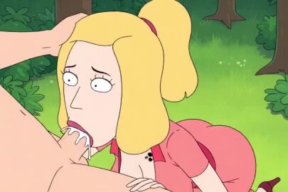 1boy 1boy1girl 1girls ai_generated all_the_way_to_the_base beth_smith big_breasts blonde_female blonde_hair blonde_hair_female blowjob breasts busty cfnm clothed clothed_female clothed_female_nude_male clothing cum cum_drip cum_dripping cum_in_mouth cum_in_nose cum_in_throat cum_on_breasts cumdrip deep_blowjob deep_throat deepthroat face_fuck face_fucking fellatio female forest hand_on_head head_grab huge_breasts irrumatio kneeling kneeling_female kneeling_oral_position male mature mature_body mature_female mature_woman milf oral oral_penetration oral_sex ponytail rick_and_morty straight tagme tattoo tattooed_arm video