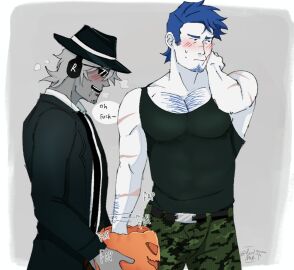 chance_(forsaken) forsaken_(roblox) gay guest_1337_(forsaken) jerkingoff_another pumpkin tagme