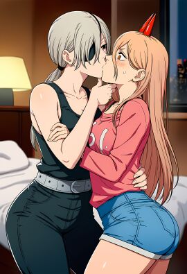 2girls 4k ai_generated between_legs between_thighs big_ass big_breasts big_butt blush blushing_female blushing_profusely breasts_to_breasts breasts_touching breath bubble_ass bubble_butt chainsaw_man cleavage cunnilingus deep_cleavage dripping eating_pussy female female_only finger_fuck fingering fingering_partner fingering_pussy from_behind_position hand_between_legs hand_on_another's_ass hand_on_thigh huge_ass huge_breasts image_set kissing large_breasts licking licking_pussy massive_breasts moan moaning moaning_in_pleasure narrow_waist nude nude_female open_mouth posing power_(chainsaw_man) pussy pussy_fingering pussy_juice pussy_juice_drip quanxi_(chainsaw_man) request requested saliva saliva_drip saliva_trail self_upload submissive submissive_female sweatdrop sweating sweaty sweaty_body sweaty_breasts sweaty_butt thick_nipples thick_thighs tongue tongue_kiss tongue_to_tongue tongues_touching uncensored uncensored_breasts uncensored_nipples uncensored_pussy uncensored_vagina wide_hips yeetyboi5000 yuri