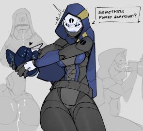 1boy 1girls ass big_ass big_breasts big_butt blowjob breasts bungie color cum cum_drip cum_inside destiny_(game) destiny_2 elsie_bray english_text exo exo_stranger fellatio female hi_res large_breasts looking_at_viewer male male/female oral oral_sex penis robot robot_girl spl4ts sucking sucking_penis tagme text thick_thighs