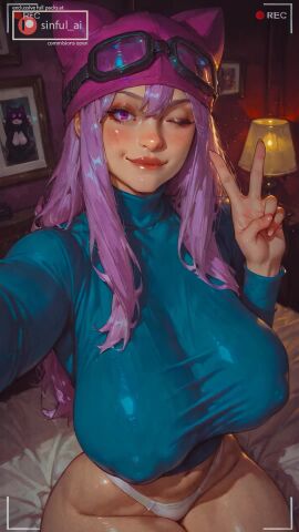 1girls ai_generated aisinful areolae ass big_ass big_breasts big_butt big_nipples blush bouncing_breasts breasts covered_nipples curvy digimon digimon_world female female_only hi_res highleg highleg_panties huge_boobs huge_breasts large_breasts large_nipples massive_breasts mommy netorare nipples ntr panties plump purple_hair sayo_(digimon) selfie solo tagme tease thick thick_ass thick_legs thick_thighs thighs video wide_hips