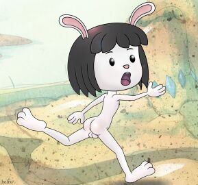 elinor_rabbit elinor_wonders_why female female_only flat_chest furry helix naked_female pussy rabbit showing_pussy young