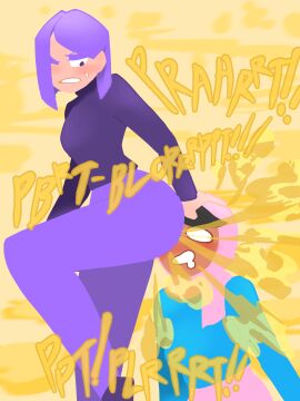 2girls alternate_version_available blush drool drooling duolingo enjoying_farts fart fart_cloud fart_fetish farting farting_in_face farting_on_face female female_focus female_only gasbox goth hijab holding_head islam lesbian lily_(duolingo) muslim patreon_exclusive smile smiling stupid_fucking_taggers unhygienic whole_lotta_red yakbang zari_(duolingo)