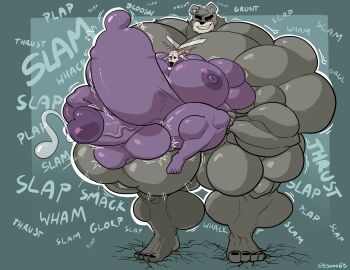 69yano69 anal anal_penetration anal_sex anthro anthro_on_anthro anthro_penetrated ass balls bear bodybuilder breeding cum cum_in_ass cum_inflation cum_inside furry gay gushing_cum hyper hyper_balls hyper_cock hyper_cumflation hyper_genitalia hyper_penis hyper_testicles male male/male male_only male_penetrating_male muscles muscular muscular_arms muscular_male muscular_thighs papi_(69yano69) penis precum rough_sex slamfucking stomach_bulge testicles thrusting wendigo