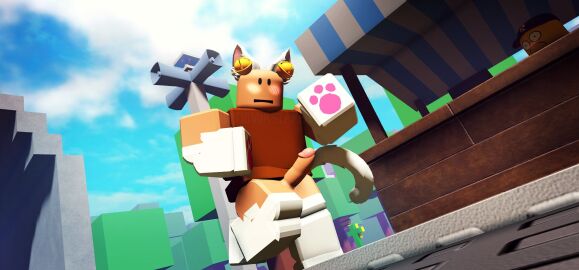 1boy 3d armwear carl_the_npc cat_ears cat_tail gay hrtiowastaken male neko npcs_are_becoming_smart outside penis public roblox roblox_game robloxian tagme thighhighs