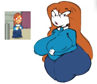 1girls artist_request breasts curvy female huge_ass huge_breasts kindergarten_(game) kindergarten_3 ms._lovelett tagme wide_hips