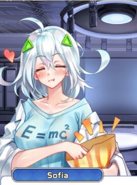 content_expression happy heart project_qt sofia_(project_qt) white_hair