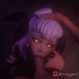 1:1 1boy 1girls 3d :>= alcohol animated artist_name big_penis bikini black_nails blonde_hair blowjob blowjob_face blue_eyes bobbing_head deepthroat drinking drunk encouragement evelynn eye_contact eyeshadow face_fucking faceless_male fellatio fellatio_face female female_focus femsub gag gagging half-closed_eyes hand_on_head human human_penetrating jack_daniel's k/da_evelynn k/da_series kittyyevil large_penis league_of_legends light-skinned_female light-skinned_male light_skin lipstick looking_at_viewer male nude oral oral_sex penetration penis ponytail pov pov_eye_contact questionable_animation sex_slave shorter_than_10_seconds shorter_than_30_seconds shorter_than_one_minute slave sloppy sloppy_blowjob sound straight submissive_female throat_fuck throat_noise thrusting tied_hair vacuum-like_fellatio vacuum_blowjob vacuum_fellatio vacuum_suck video watermark