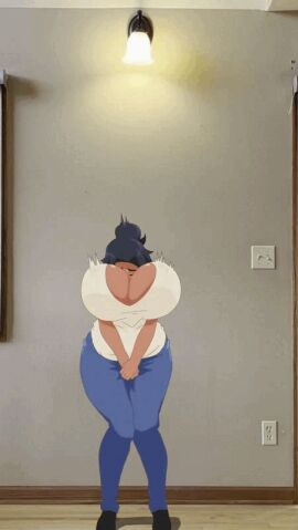 1girls animated animation ass_bigger_than_head ass_body ass_expansion ass_shake bbw breast_expansion breast_growth breast_growth_(enlargement) breasts breasts_bigger_than_head cow_girl cow_horns cowbell degradation_through_transformation degraded degraded_through_transformation female hooves horns human_livestock mankor milf milk sequence tagme transformation transformation_sequence vertical_video wardrobe_malfunction