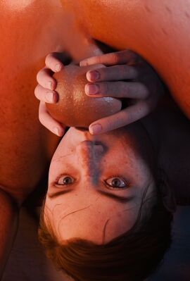1boy 1girls 3d 69 69_position abigail_anderson balls balls_fondling blowjob cock_hungry cock_worship deepthroat dirty_blonde eyes eyes_open female freckles_on_nose hands_on_balls head_between_legs irrumatio lexxa3d male penis scar sex straight sucking sucking_cock sucking_penis the_last_of_us the_last_of_us_2 wide_open_eyes