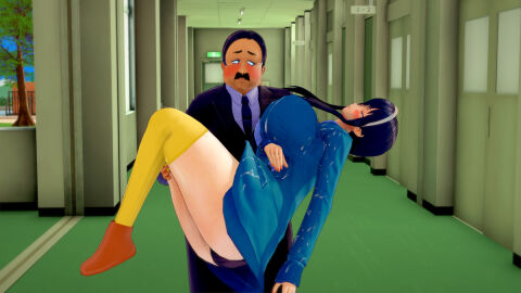 1boy 1girls 3d big_boobs big_breasts big_tits breasts carrying female human legs male murdoch_swan passed_out spy_x_family tagme yor_briar yor_forger