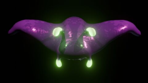 3d ambiguous_gender digital_media_(artwork) feral gastropod grove_(game) hi_res mollusk slug solo