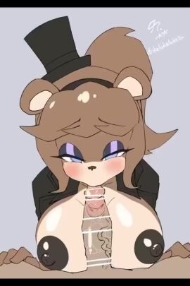 10_seconds 1boy 1girls 2025 2d 2d_animation alternate_version_available animated anthro anthro_female anthro_focus anthro_on_human areolae artist_name artist_signature bear bear_ears big_breasts big_penis black_top_hat black_topwear blowjob blue_eyes blush breasts brown_fur brown_hair censor_bar censored censored_penis closed_eyes dark-skinned_female dark-skinned_male dark_skin deepthroat digital_media_(artwork) duo eye_contact eyebrows eyelashes eyes_half_open eyeshadow faceless faceless_character faceless_male fazclaire's fazclaire's_nightclub fellatio female_focus female_on_bottom female_on_human five_nights_at_freddy's frame_by_frame fredina's_nightclub frenni_(cryptia) frenni_(cryptiacurves) frenni_fazclaire glistening glistening_body glistening_breasts glistening_eyeshadow glistening_genitalia glistening_hair glistening_penis glistening_skin hair hair_ornament hairband half-closed_eyes hand_on_thigh hands_on_thighs high-angle_view human human_male human_on_anthro ikalokaloka24 long_hair looking_at_another looking_at_partner looking_at_viewer looking_down looking_up loop looping_animation male male/female male_on_anthro male_on_top male_penetrating male_penetrating_female male_pov misuzugon moan moaning moaning_on_cock multicolored_fur nipple_bulge nipples open_shirt opennsfwsp oral penis ponytail pov pov_blowjob pov_crotch pov_eye_contact pov_male saliva saliva_on_penis saliva_trail shorter_than_30_seconds sound sound_edit sound_effects top_hat topwear vein veiny veiny_penis vertical_video video voice_acted
