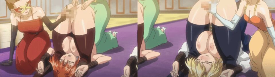 animated cumshot ejaculation futanari intersex sara_scorpion siria_von_bernstein space_pirate_sara uchuu_kaizoku_sara