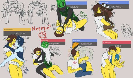 1x1x1x1 1x1x1x1_(forsaken) 2girls 2others 3boys ambiguous_gender angry angry_sex betrayed_1x1x1x1 bisexual_male blush body_hair builderman clothed_sex cum cum_in_pussy cum_inside dominant_female dream_game english_text female forsaken_(roblox) gay gay_sex hate_sex hatefucking heavy_breathing highres kissing kissing_while_penetrated male moaning nashatra_bealdhild neppyin noob noob_(forsaken) noob_(roblox) passionate pussy roblox roblox_avatar roblox_game robloxian rough-kissing rough_sex rule_63 self_upload sex sex_from_behind shedletsky shedletsky_(forsaken) sound_effects straight sweating sword tearing_up threatening threatening_with_weapon tongue_kiss tongue_kissing two_time two_time_(forsaken) video_games white_hair yellow_skin