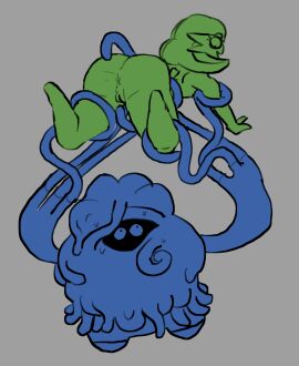 ambiguous_gender ambiguous_humanoid anus ass big_butt bodily_fluids color_coded duo eyelashes featureless_legs female female/ambiguous female_humanoid gardevoir generation_3_pokemon generation_4_pokemon genitals grey_background happy hi_res humanoid humanoid_genitalia humanoid_on_humanoid humanoid_vulva imminent_anal imminent_double_penetration imminent_sex imminent_tentacle_sex imminent_vaginal looking_down looking_down_at_another looking_up looking_up_at_another nintendo not_furry oofrowdy open_mouth open_smile pokemon pokemon_(species) pseudo_hair pussy restrained restrained_arms restrained_by_tentacles restrained_legs simple_background smile standing sweat tangrowth tentacle tentacle_arms thick_thighs vulva wide_hipped_female wide_hips